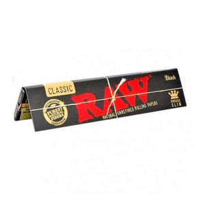 RAW | Black Kingsize Slim Rolling Papers