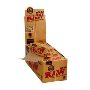 Raw Rolling Paper | Raw Classic Rolls Kingsize 3M (Box of 12)