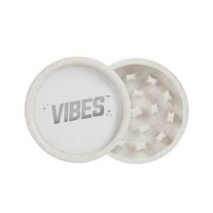 Vibes X Santa Cruz Shredder | 2-Piece Hemp Grinder | White