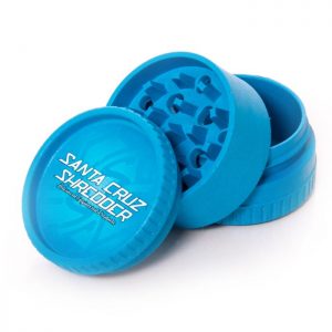 Santa Cruz Shredder | 3-Piece Hemp Grinder | Blue