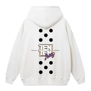 The Ten Co. X Runtz | Domino Hoodie | White