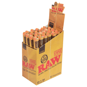Raw | Classic Emperador Cone -Box of 24