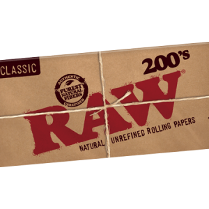 Raw |  King Size Slim 200s Classic -Box of 40