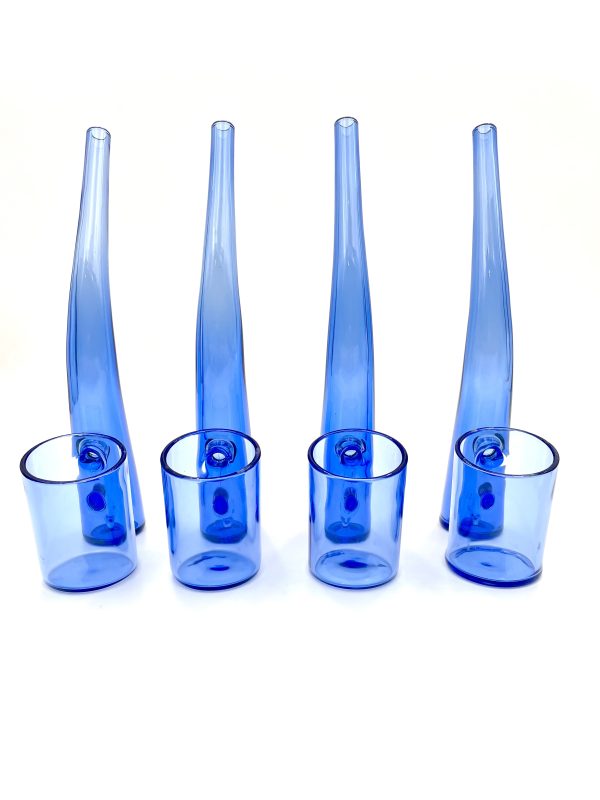 Puffco Proxy Colored Slitted Glass Bubbler - Image 7