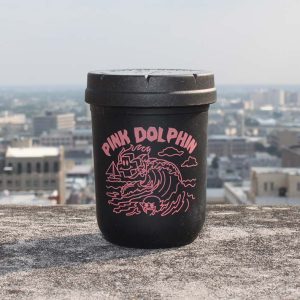Re:stash Jar | 8oz Pink Dolphin ´´Postive Wave“