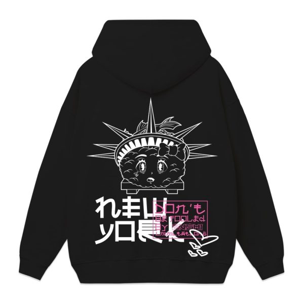 The Ten Co. | Pink Zushi NY Hoodie - Image 2