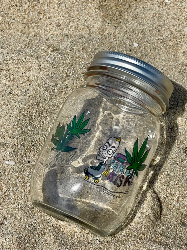 Ouchkick | TAKE A RISK 16oz Ball Jars - Image 3