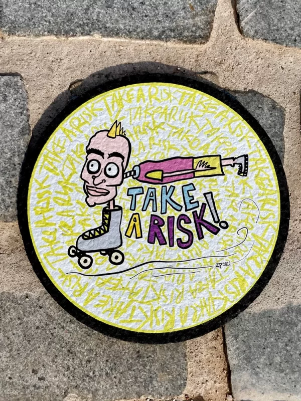 Ouchkick | Take A Risk Moodmat