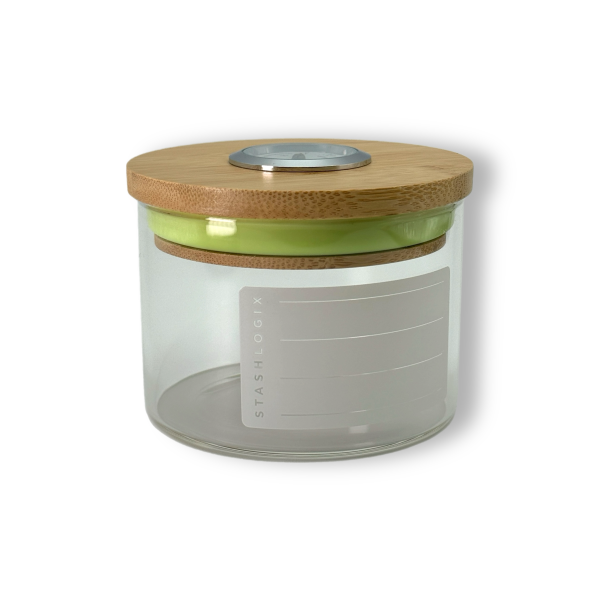 Stashlogix | Smart Jar with Humidity Sensor | Large