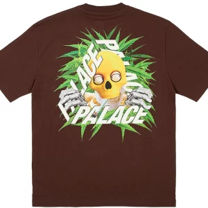 PALACE | Baked PT 3 Tee | Brown