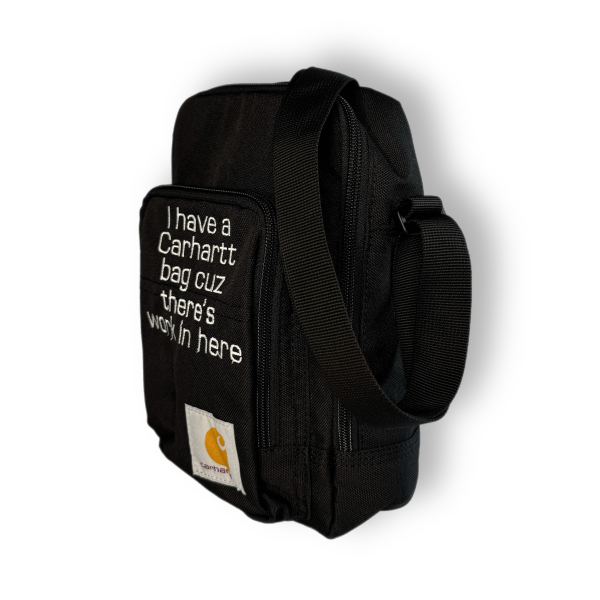 Red Panda Express | ¨Work in Here ¨Sidebag - Image 5