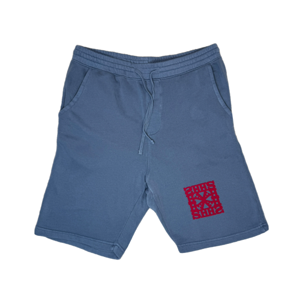 Lot Comedy | Shorts | Blue w/ Red Print