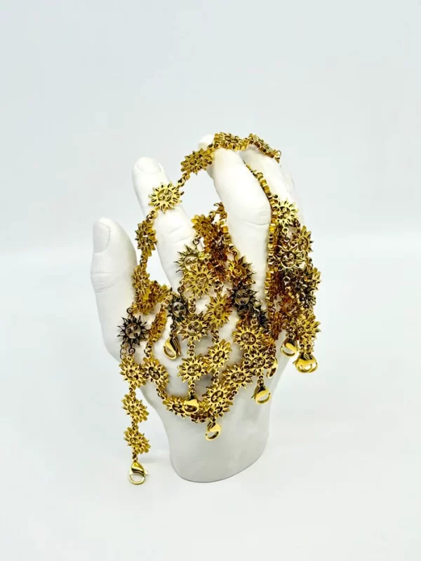 Red Panda Express | Gold Orange Sunshine Bracelet - Image 3