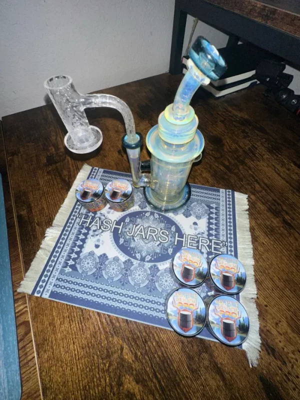 Red Panda Express | “HASH JARS HERE” RUG V2 THIN EDITION - Image 4