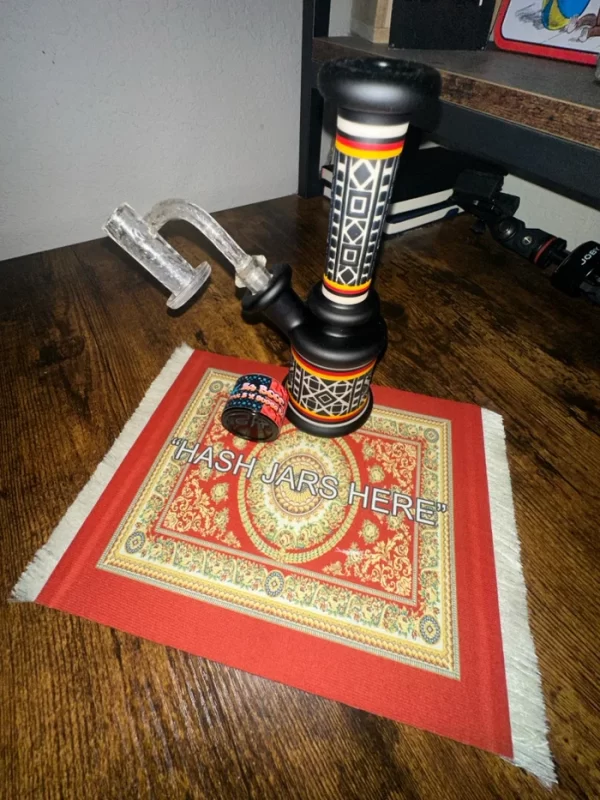 Red Panda Express | “HASH JARS HERE” RUG V2 THIN EDITION - Image 2